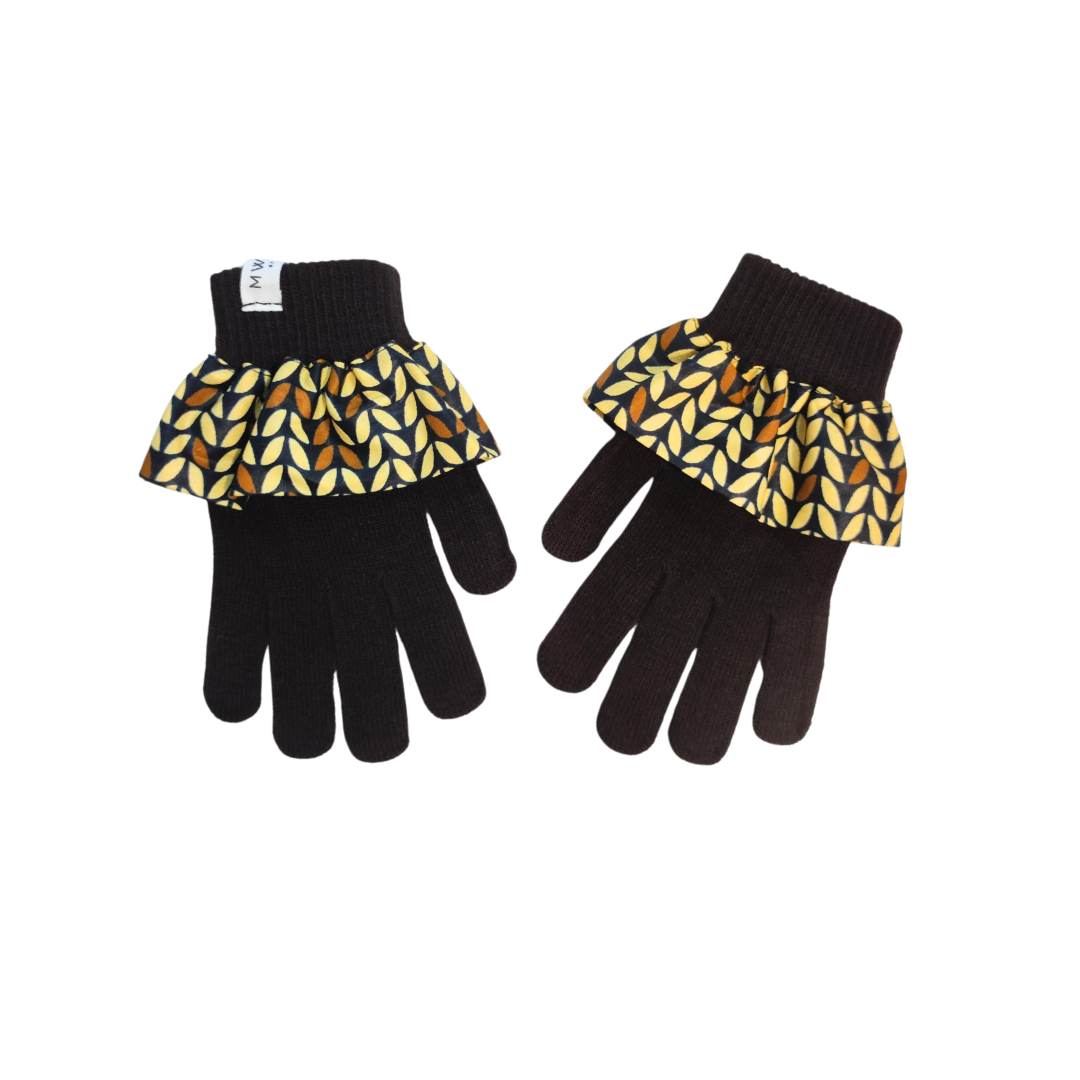 Gloves with capulana Mwani Store